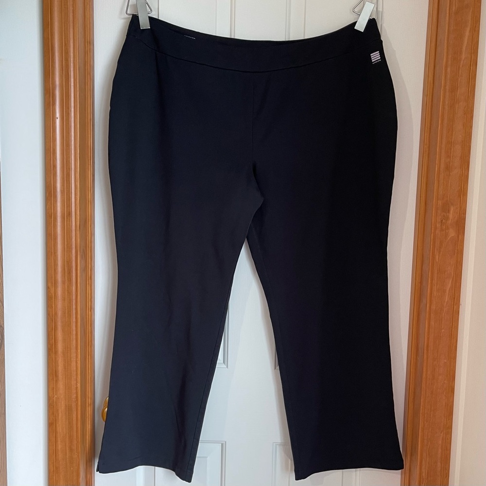 Lands End Performance Active Pants Black 3X